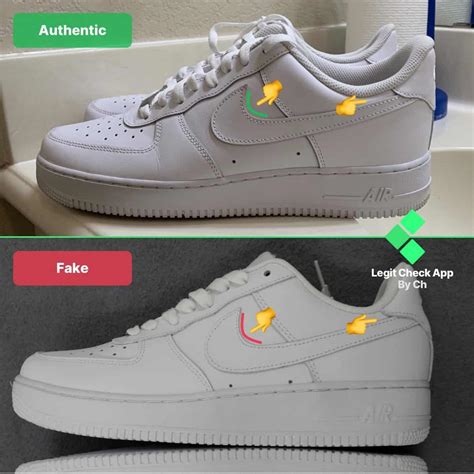 air force nike fake|air force 1 real check.